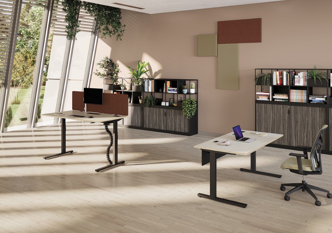 bureau réglable en hauteur 