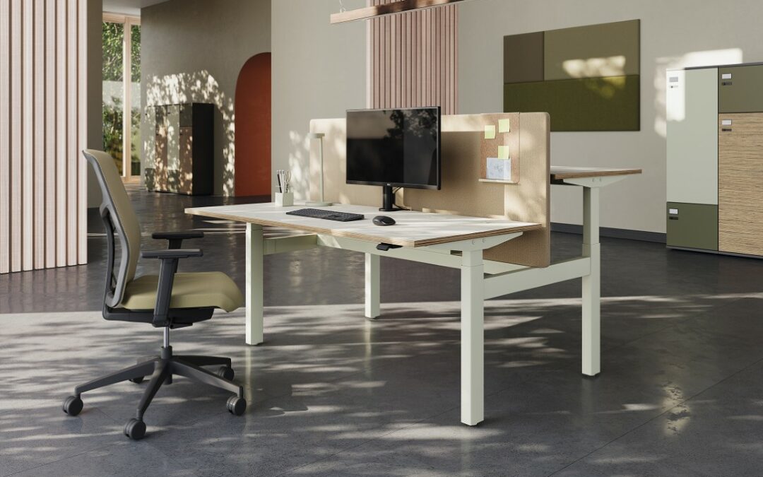 bureau ergonomique pour éviter les troubles musculosquelettiques (TMS)